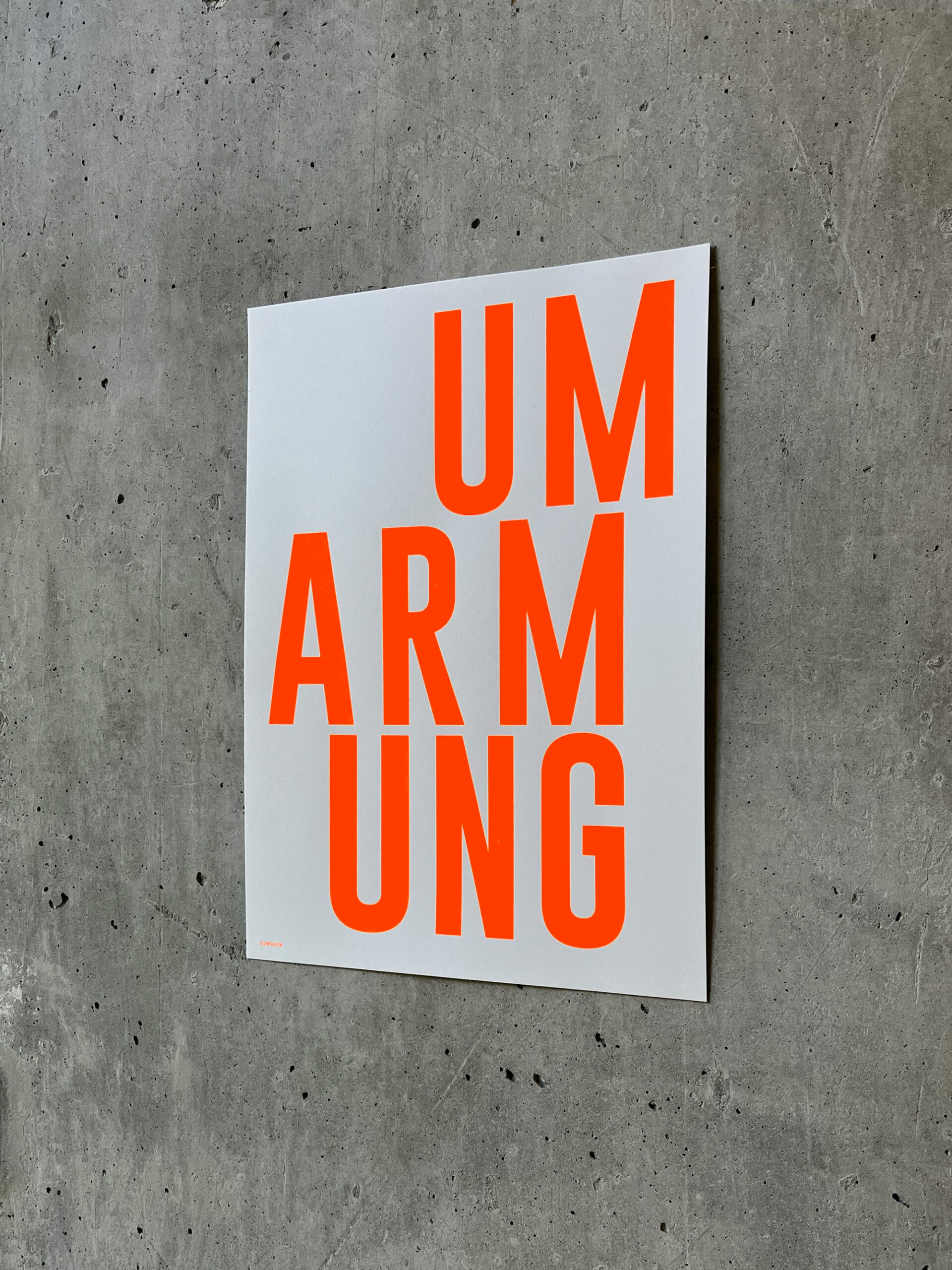 Plakat Umarmung – Bild 3