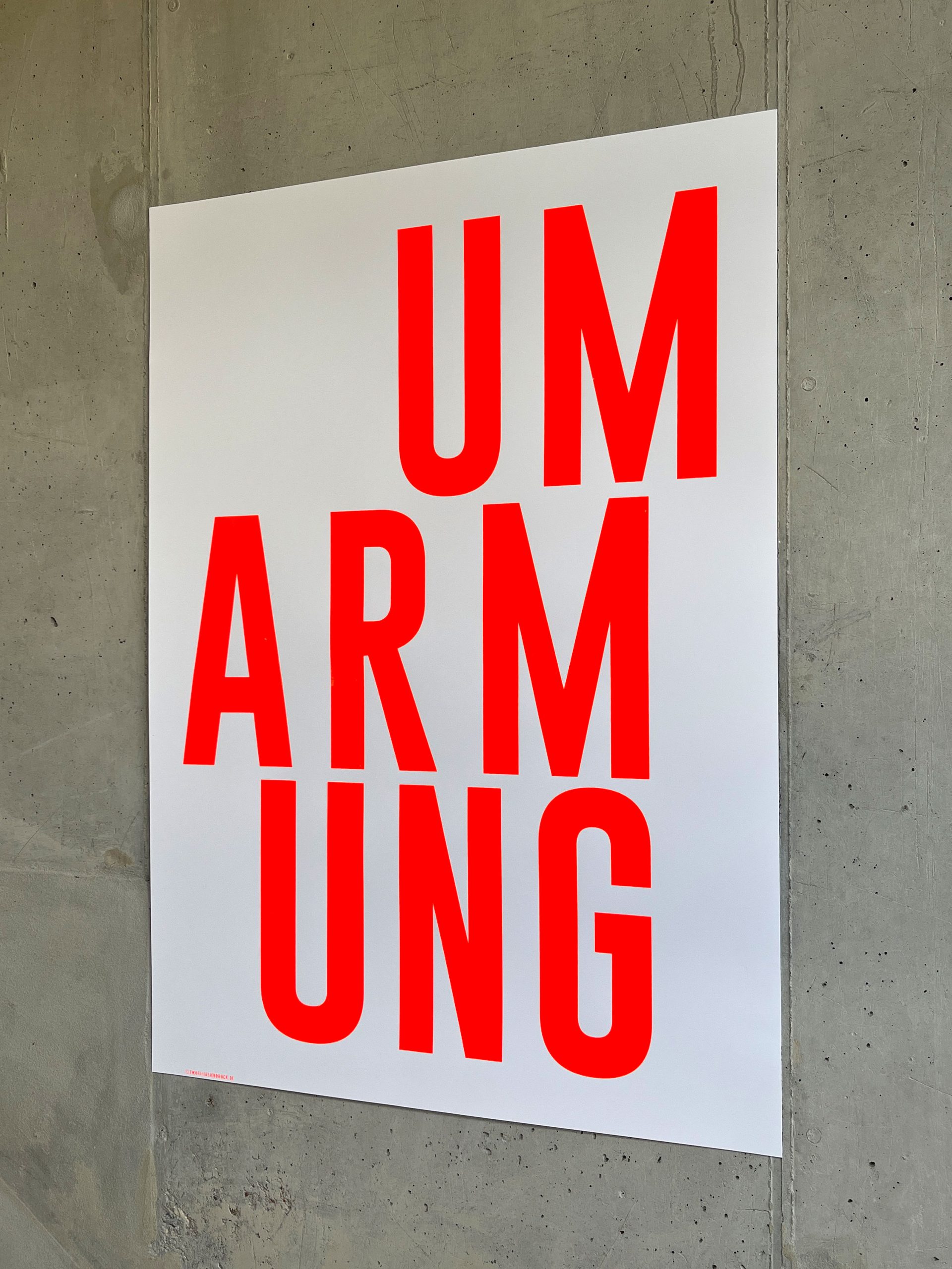 Plakat Umarmung